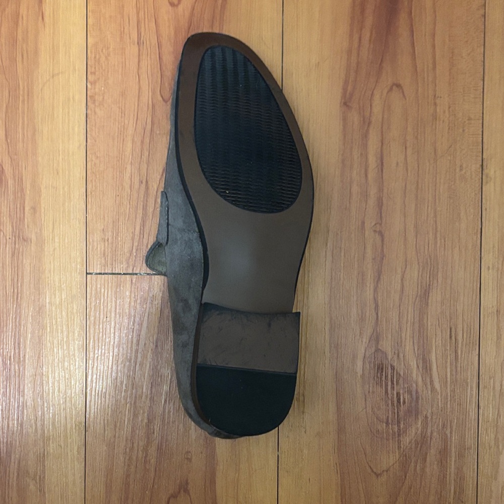 Nick Graham Men's Gray Suede Loafers - Picture 3 of 3